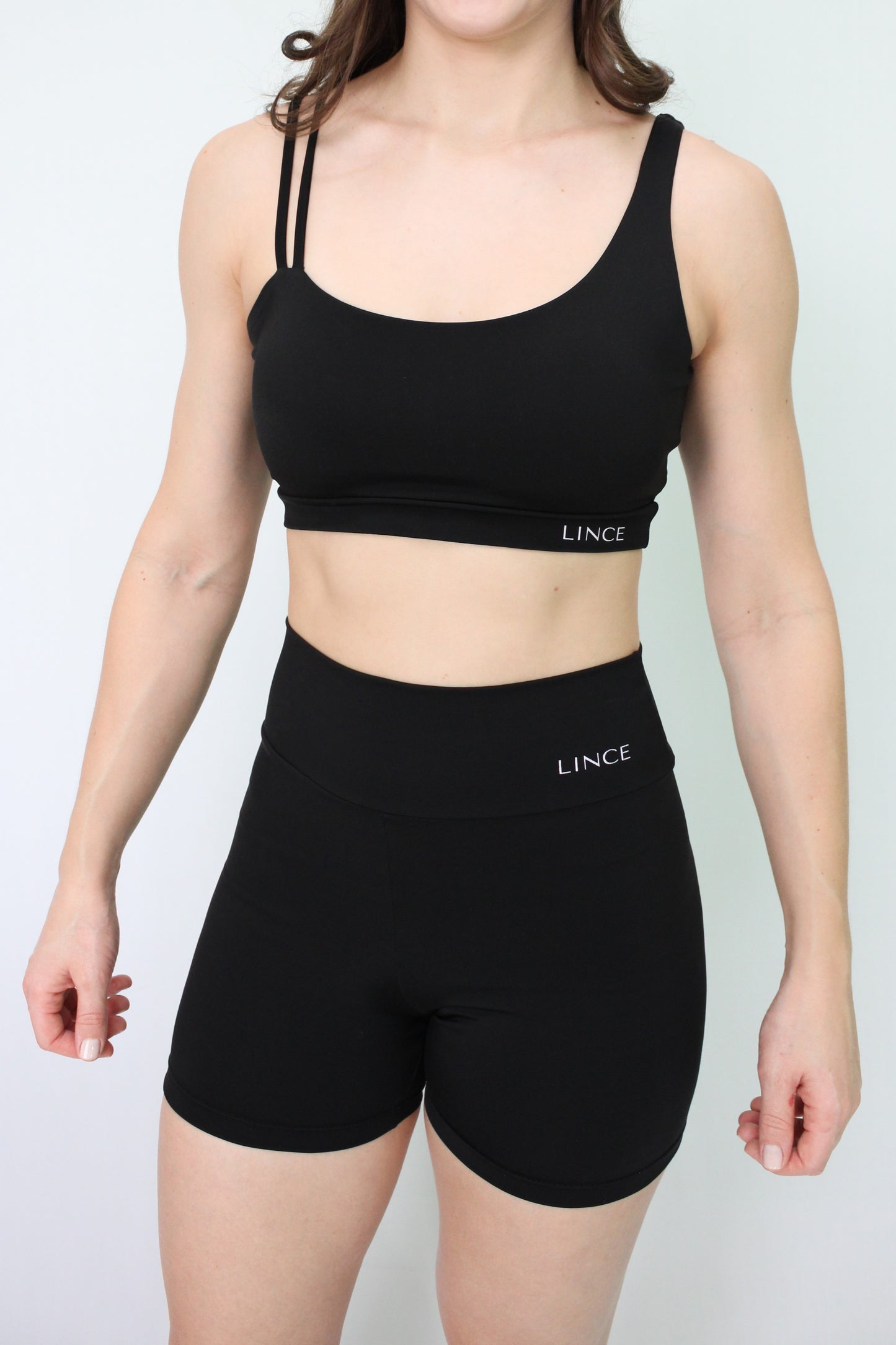 Top Fitness Poliamida Wave Preto