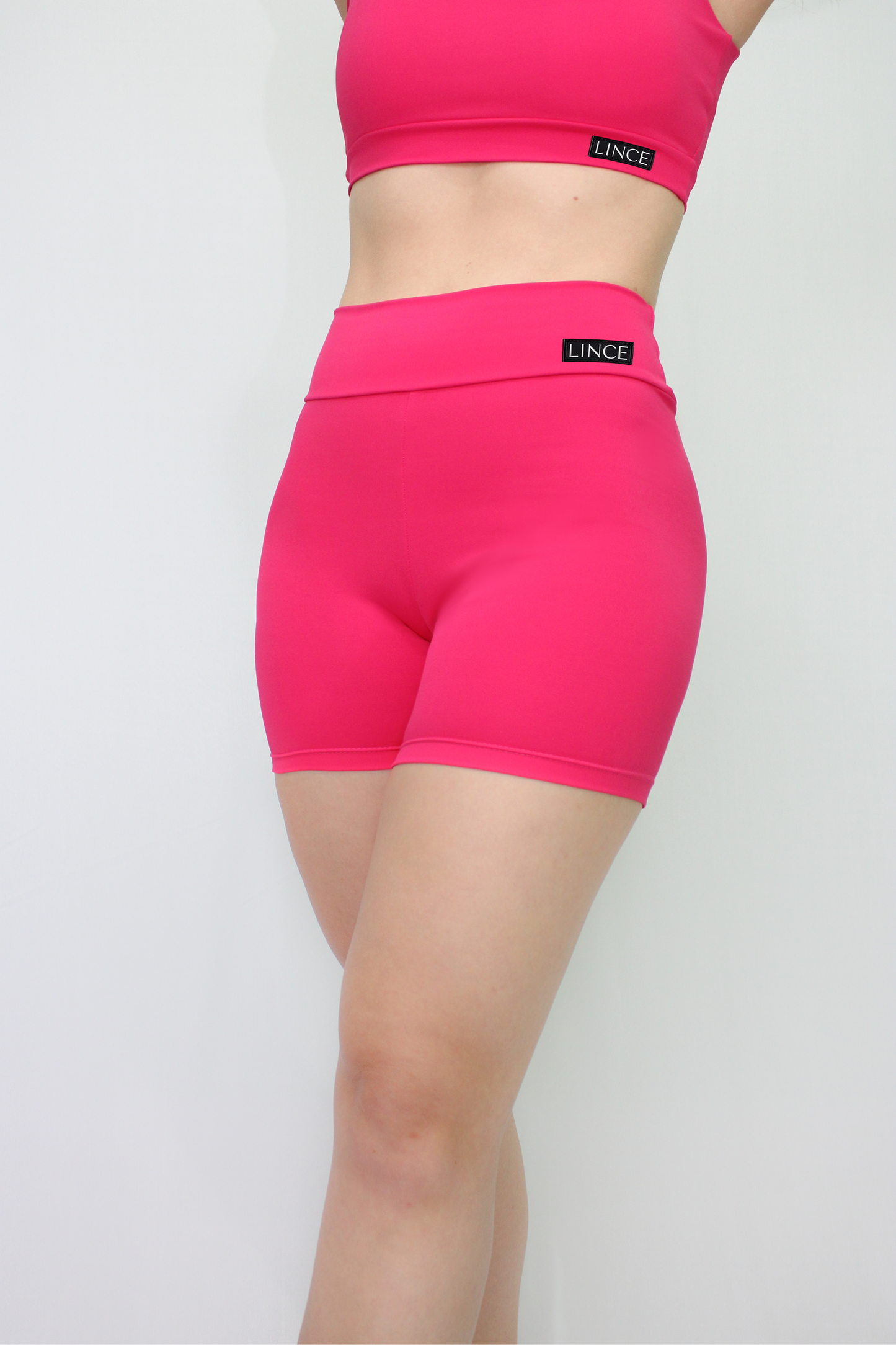 Short Fitness Poliamida Rosa