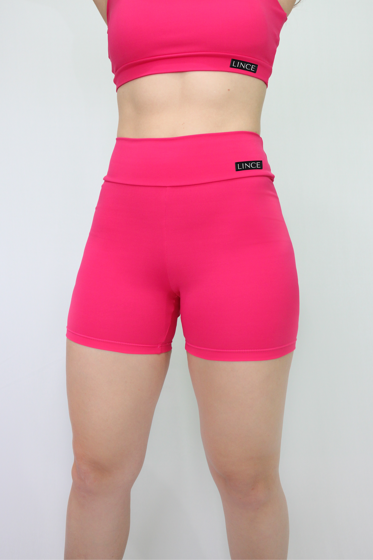 Short Fitness Poliamida Rosa