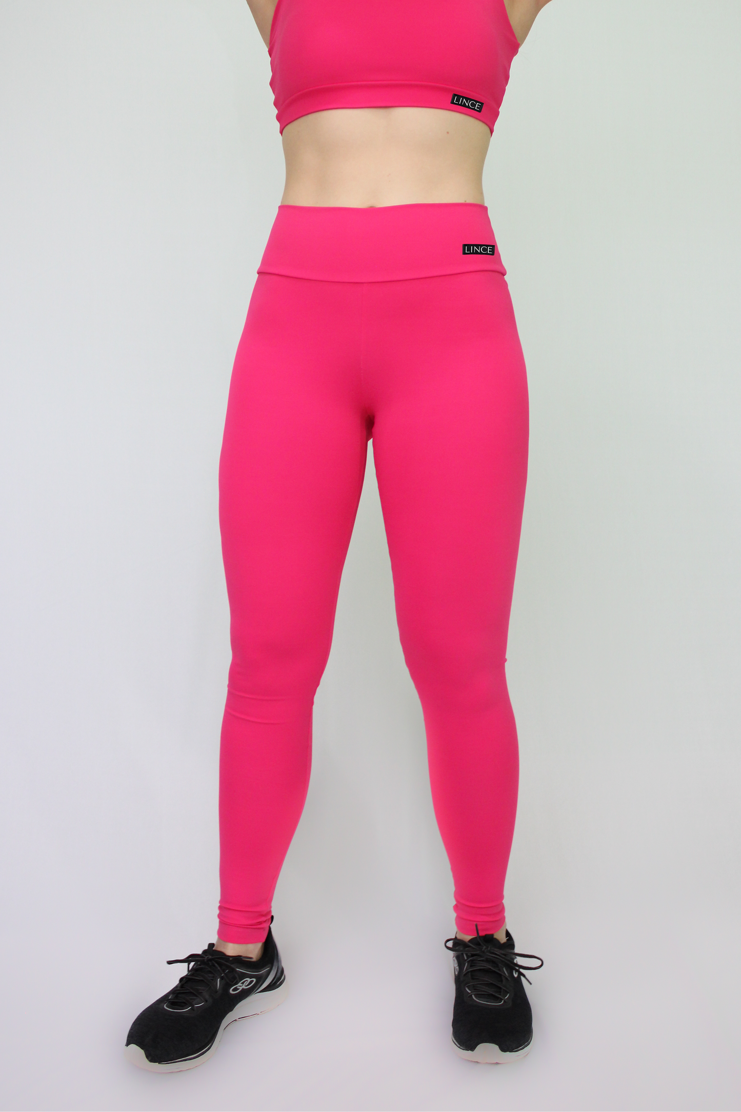 Legging Fitness Poliamida Rosa