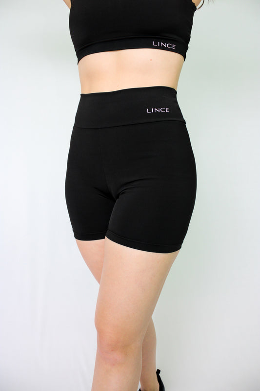 Short Fitness Poliamida Preto