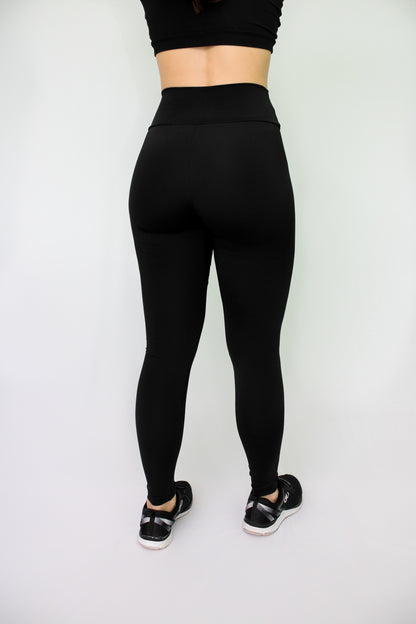 Legging Fitness Poliamida Preto