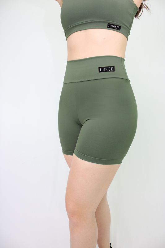 Short Fitness Poliamida Verde