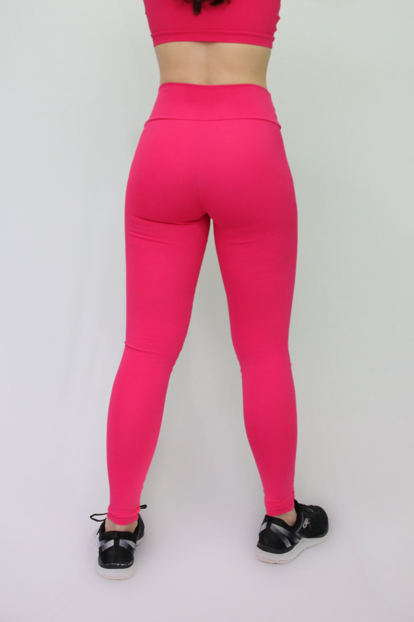 Legging Fitness Poliamida Rosa