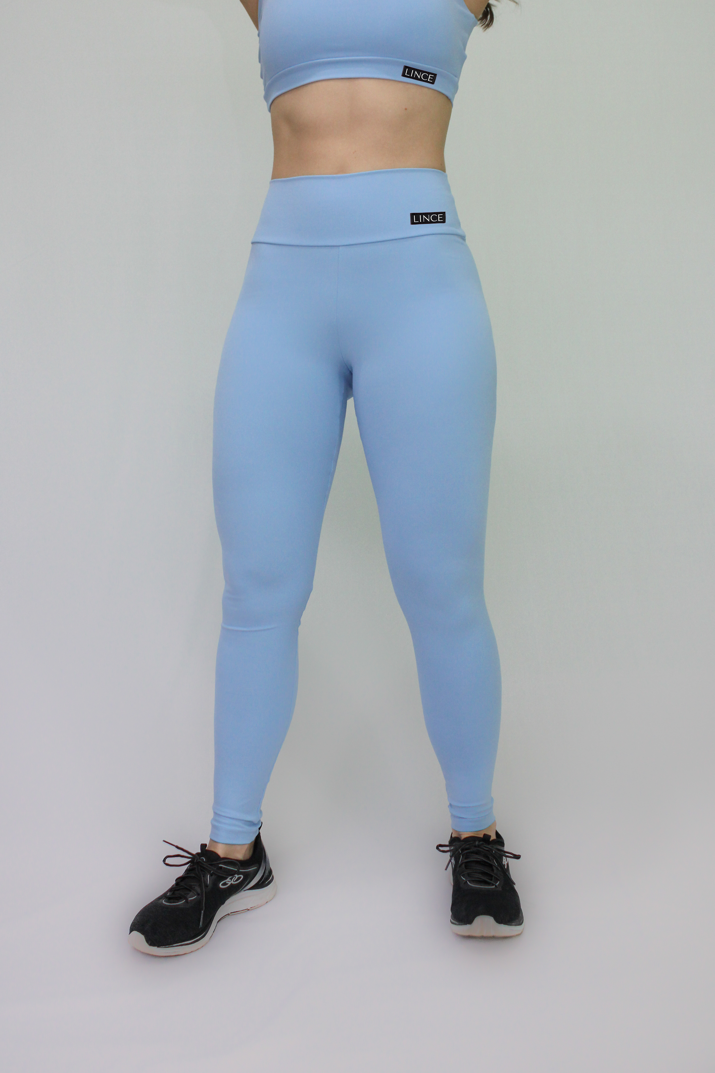 Legging Fitness Poliamida Azul