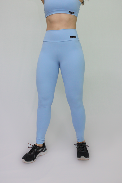 Legging Fitness Poliamida Azul